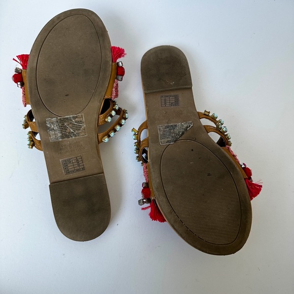 Forever 21 fringe sandals size 9 - Picture 7 of 8